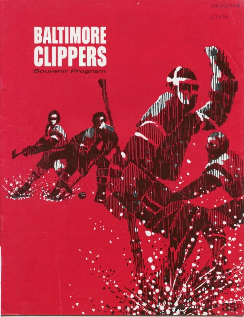 1966 Baltimore Clippers Program