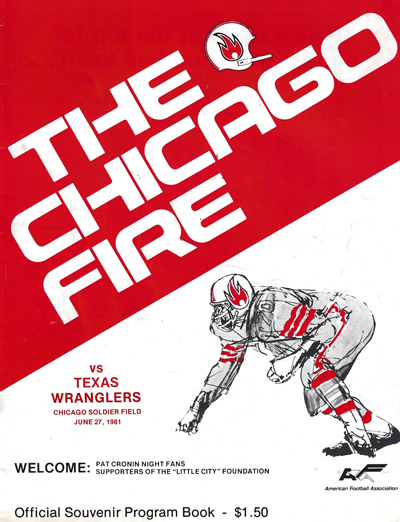 1981 Chicago Fire American Football Association