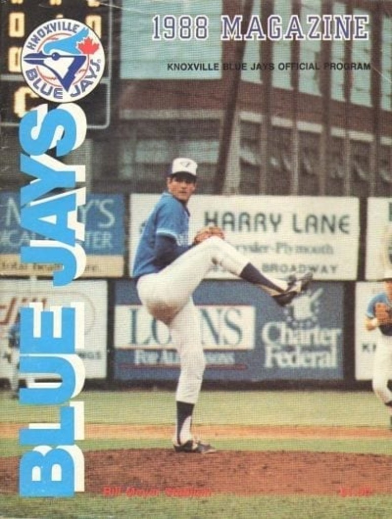1988 Knoxville Blue Jays Program