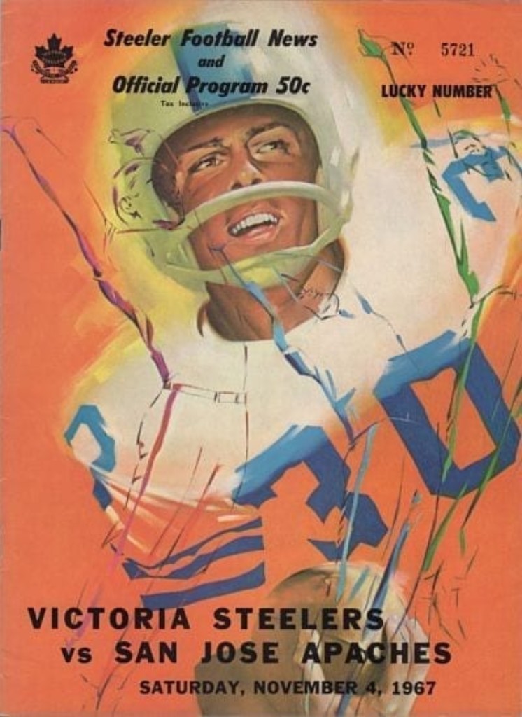 1967 Victoria Steelers Program