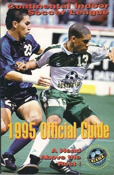 1995 Continental Indoor Soccer League Media Guide