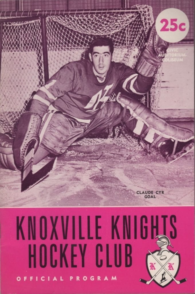 Claude Cyr Knoxville Knights