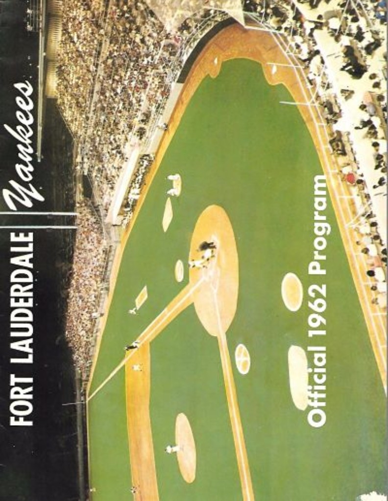 1962 Fort Lauderdale Yankees Program