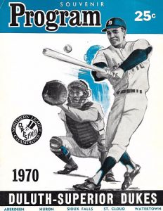 1970 Duluth-Superior Dukes Program