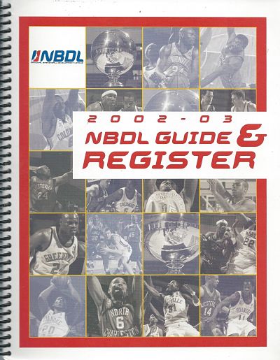 2002-03 National Basketball Development League Guide & Register