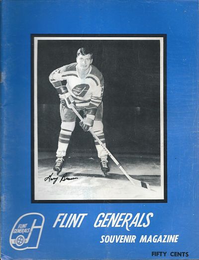 Flint Generals vintage hockey jersey