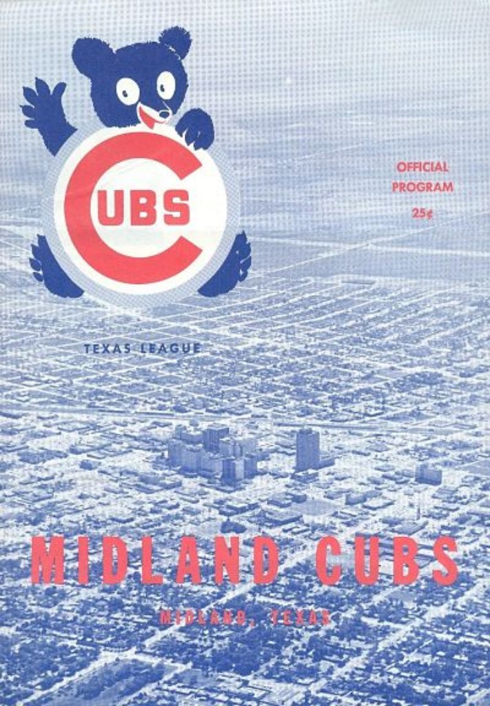1972 Midland Cubs Program