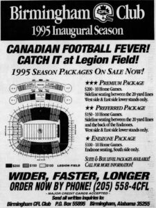 Birmingham Barracudas logo, uniforms, and team history photo