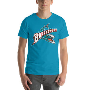 Birmingham Barracudas teal shirt