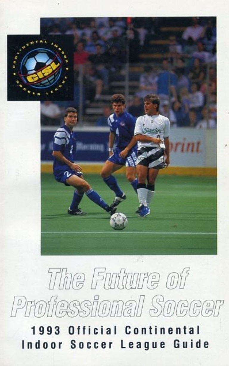 1993 Continental Indoor Soccer League Media Guide