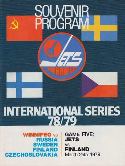 1979 Winnipeg Jets Program