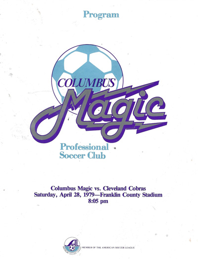 1979 Columbus Magic Program from the American Soccer League