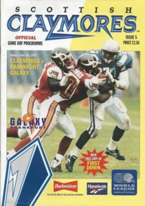 1995 Scottish Claymores Program