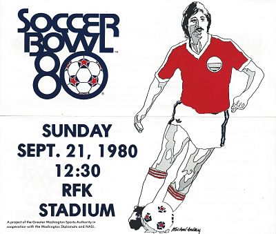 NASL Soccer Bowl 1980 ticket order form