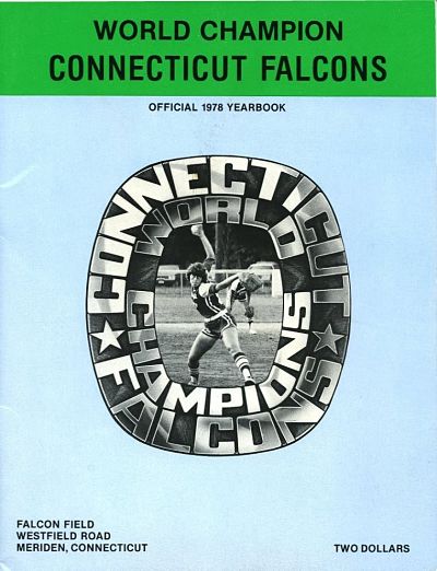 1978 Connecticut Falcons Yearbook from the International Women's Professional Softball Association