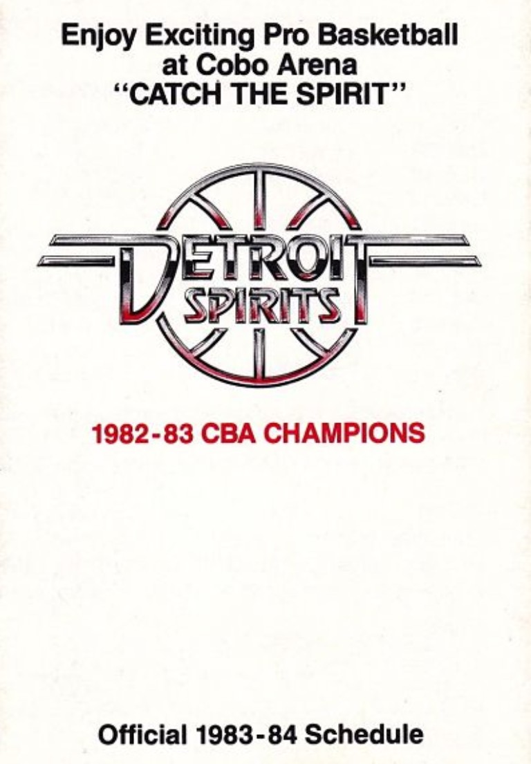 Detroit Spirits Continental Basketball Association