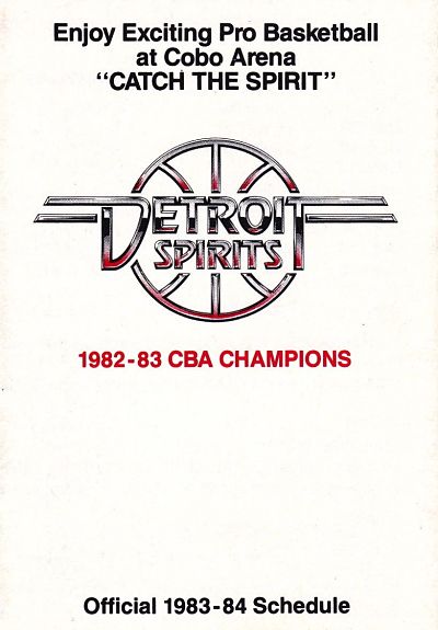Detroit Spirits Continental Basketball Association