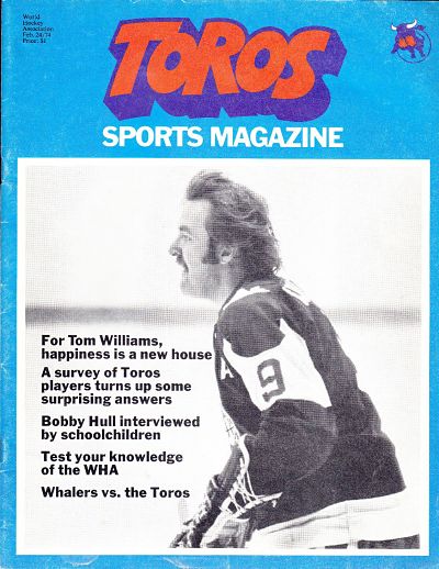 Tom Williams New England Whalers