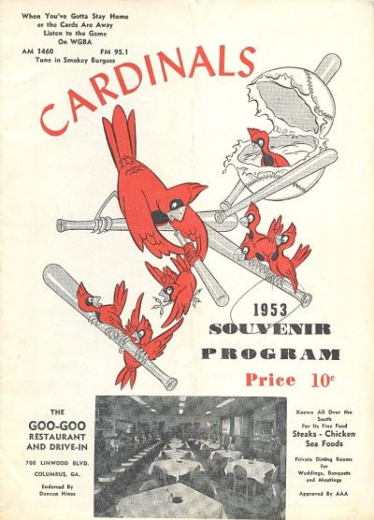 Vintage Fifties St. Louis Cardinals Art
