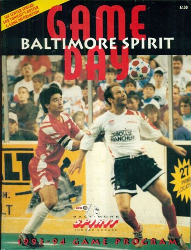 1993-94 Baltimore Spirit Program