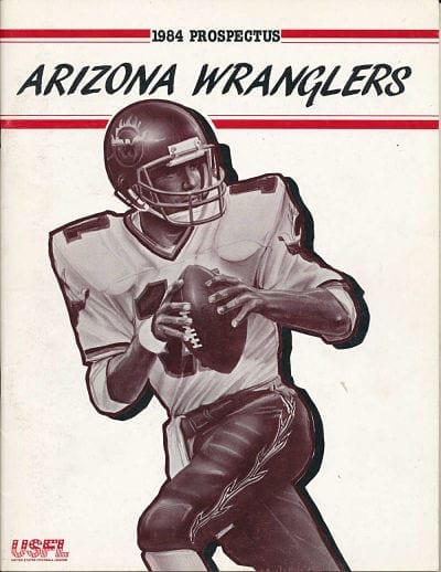 1984 Arizona Wranglers Pre-Season Prospectus
