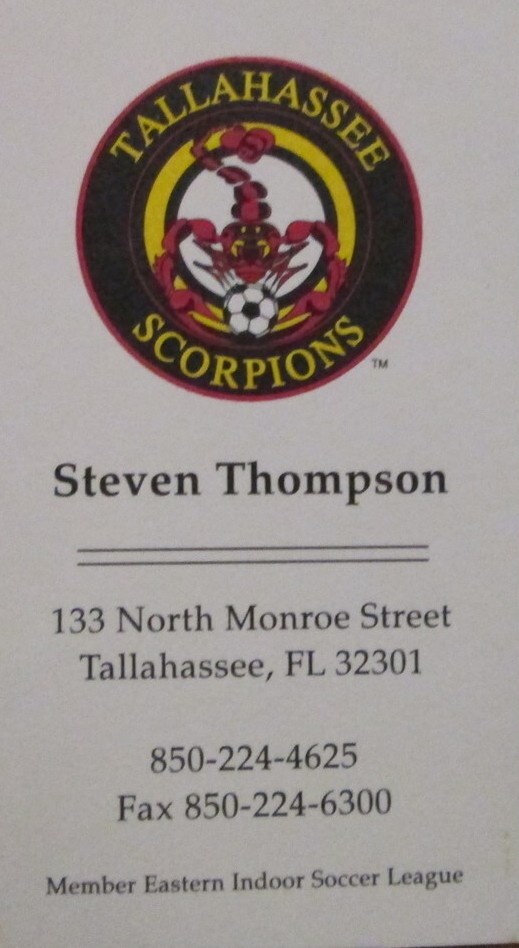 Tallahassee Scorpions Schedule
