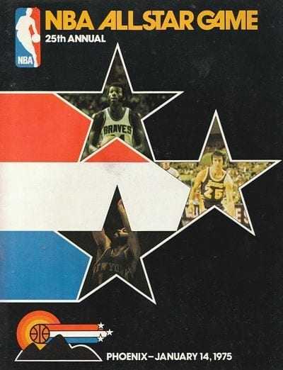1975 NBA All-Star Game Program