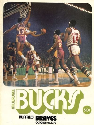 NBA Program: Buffalo Braves (1972-73)