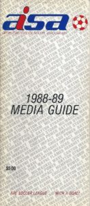 Guide des médias de l'association américaine de soccer en salle 1988-89