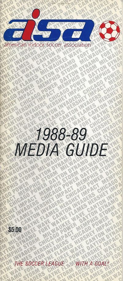 1988-89 American Indoor Soccer Association Media Guide