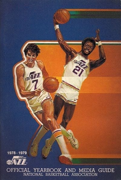 1978-79 New Orleans Jazz Media Guide from the National Basketball Association
