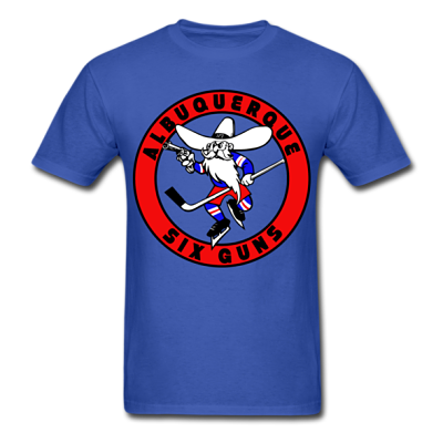 Albuquerque Six Guns Hockey Logo T-Shirt