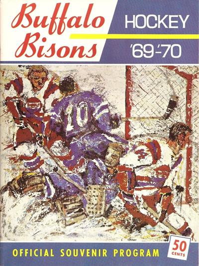 1969-70 Buffalo Bisons Program from the American Hockey League