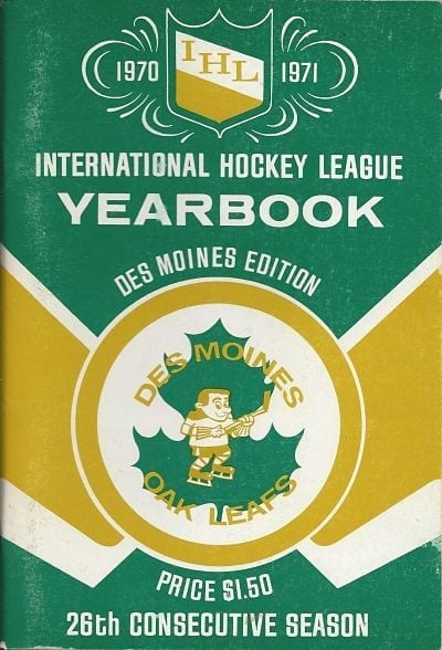 Des Moines Oak Leafs International Hockey League