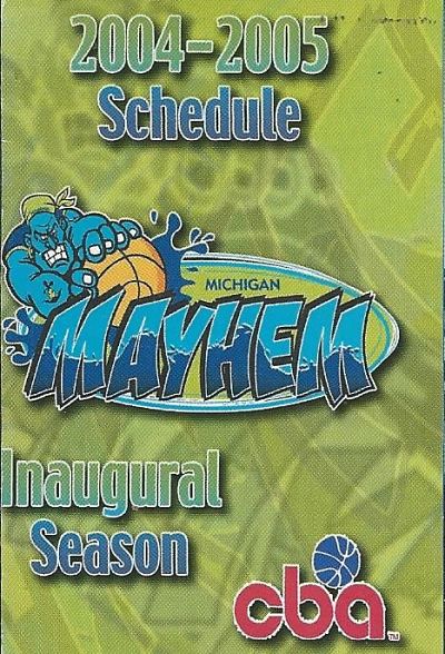 Michigan Mayhem Continental Basketball Association