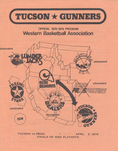 1979 Tucson Gunners Program