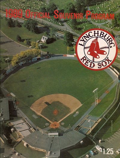 1989 Lynchburg Red Sox Program