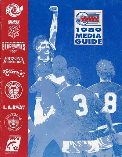 1989 Western Soccer League Media Guide