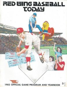 1982 Rochester Red Wings Program