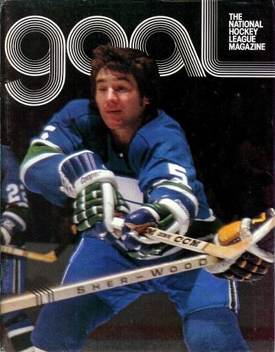 1976-77 Colorado Rockies Hockey Program vs. Vancouver Canucks