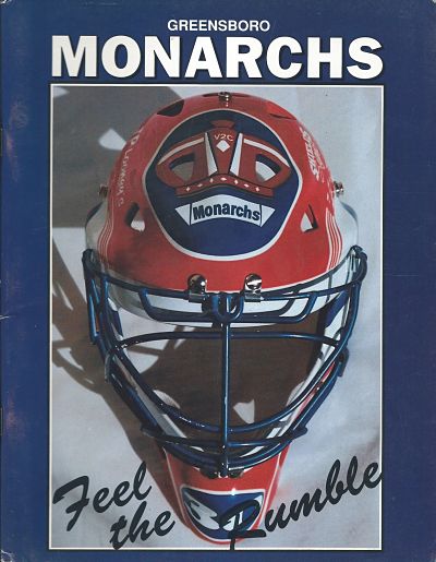 1991-92 Greensboro Monarchs Program