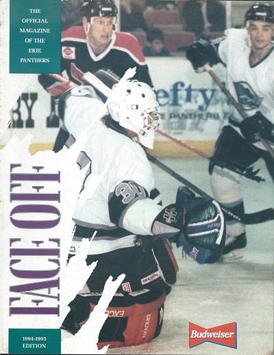 1994-95 Erie Panthers Program
