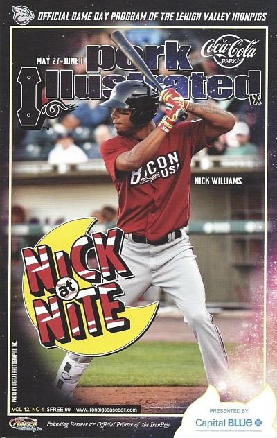 Nick Williams Lehigh Valley IronPigs