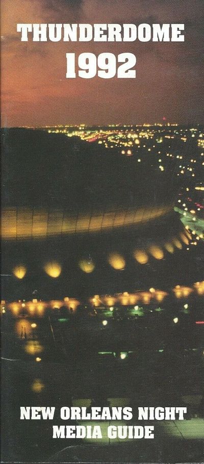 1992 New Orleans Night Media Guide