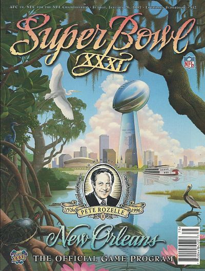 Super Bowl XXXI Program