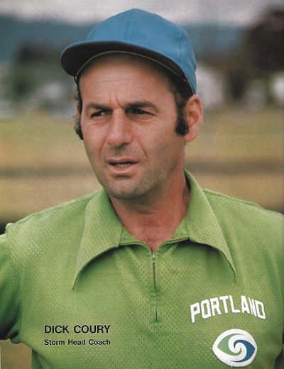 Head Coach Dick Coury of the 1974 Portland Storm
