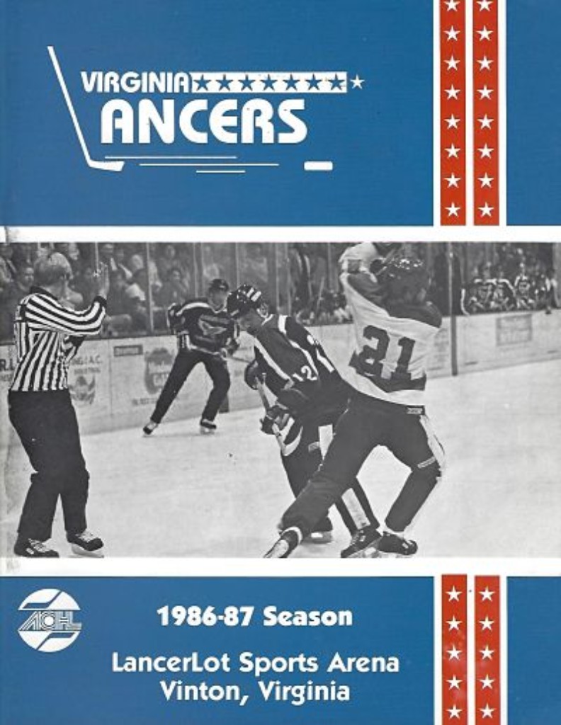 1986-87 Virginia Lancers Program