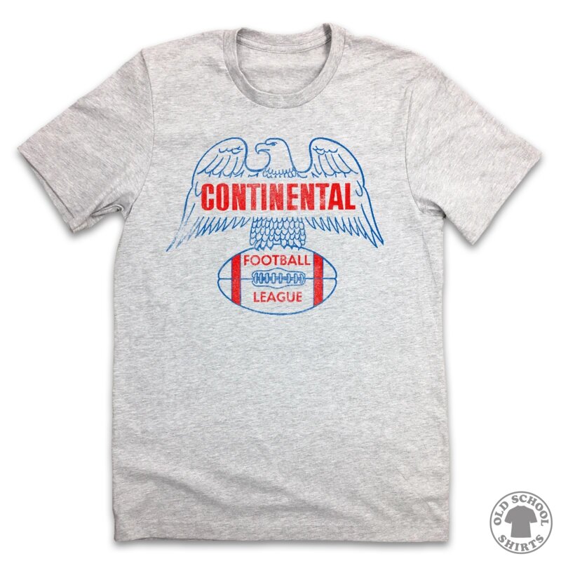 Continental Football League Logo T-Shirt