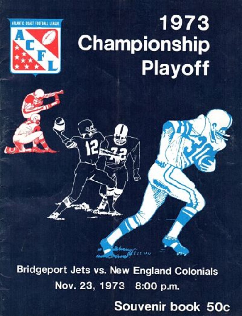 1973 Bridgeport Jets Program