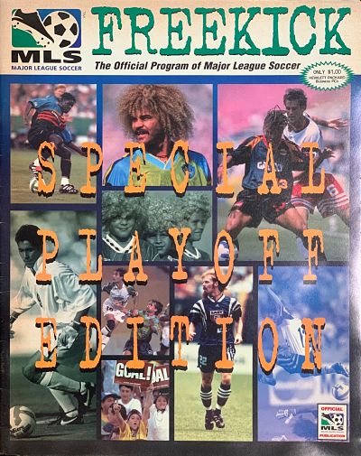 Sold at Auction: 1996 Major League Soccer Inaugural Yearbook